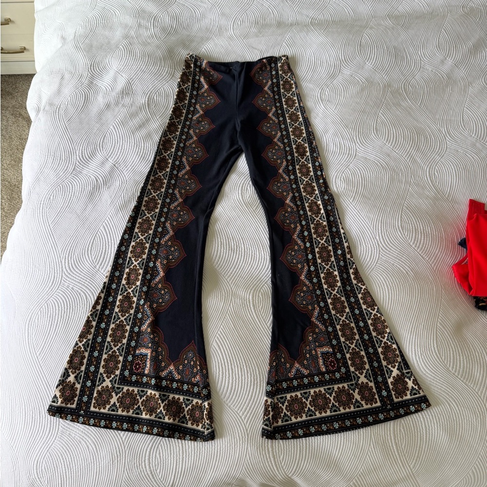 Farm Rio flare pants